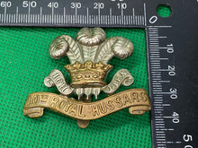 Load image into Gallery viewer, WW1 10th Royal Hussars Regiment Cap Badge
