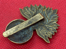 Load image into Gallery viewer, Original British Army CITY OF LONDON FUSILIERS Cap Badge
