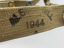 Charger l&#39;image dans la galerie, Original WW2 British Army L-Straps Pair 1944 Dated 37 Pattern Webbing
