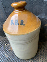 Load image into Gallery viewer, Original WW1 SRD Jar Rum Jar - British Army Issue - &quot;Supply Reserve Depot&quot; Jug
