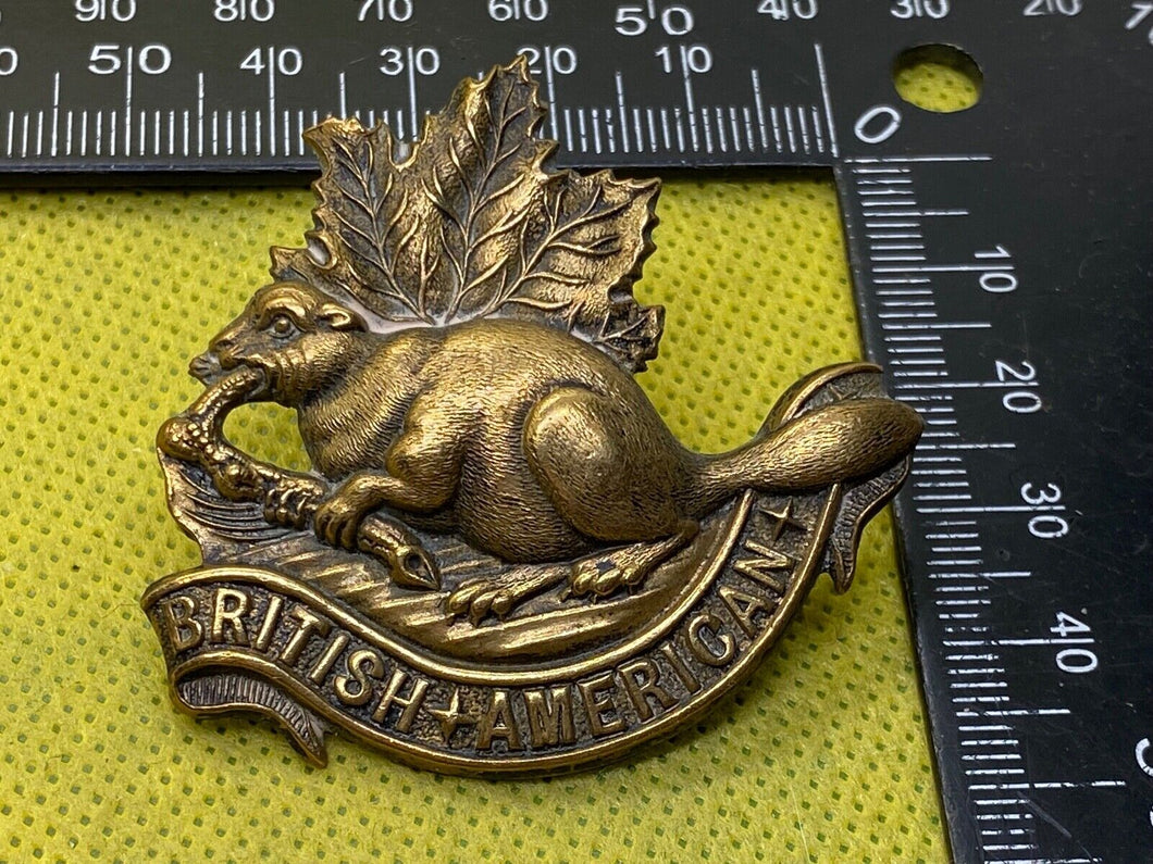 British American Squadron slouch cap badge, B Squadron 4th County of London IY