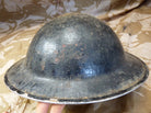 Original WW2 British Style South African Mk2 Army Combat Helmet - The Militaria Shop