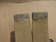 Load image into Gallery viewer, Original WW2 British Army 37 Pattern Yoke Utility Shoulder Strap - MECo 1941

