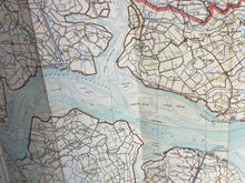 Load image into Gallery viewer, WW1 Era British Army General Staff Map of GHENT Belgium. Original Map
