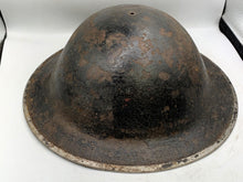 Lade das Bild in den Galerie-Viewer, British Army Mk2 Brodie Helmet - Original WW2 Combat Helmet
