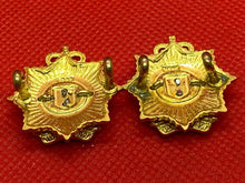 Load image into Gallery viewer, Original British Army - Army Logistics Corps Officer&#39;s Collar Badges - Pair
