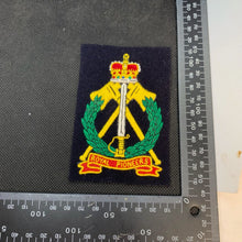 Load image into Gallery viewer, British Army Royal Pioneers Regiment Embroidered Blazer Badge
