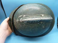 Load image into Gallery viewer, Original WW2 French Army M26 Adrian Helmet Shell - Complete with Liner
