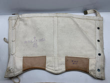 Load image into Gallery viewer, Original British Army / Royal Navy White 37 Pattern Spats / Gaiters- Well Marked
