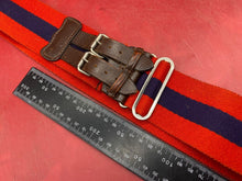 Load image into Gallery viewer, A British Army Adjutant Generals Corps Stable Belt - great condition. 32&quot; Waist.
