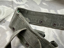 Load image into Gallery viewer, Original WW2 British Army 44 Pattern Soldiers Belt - 36&quot; Waist
