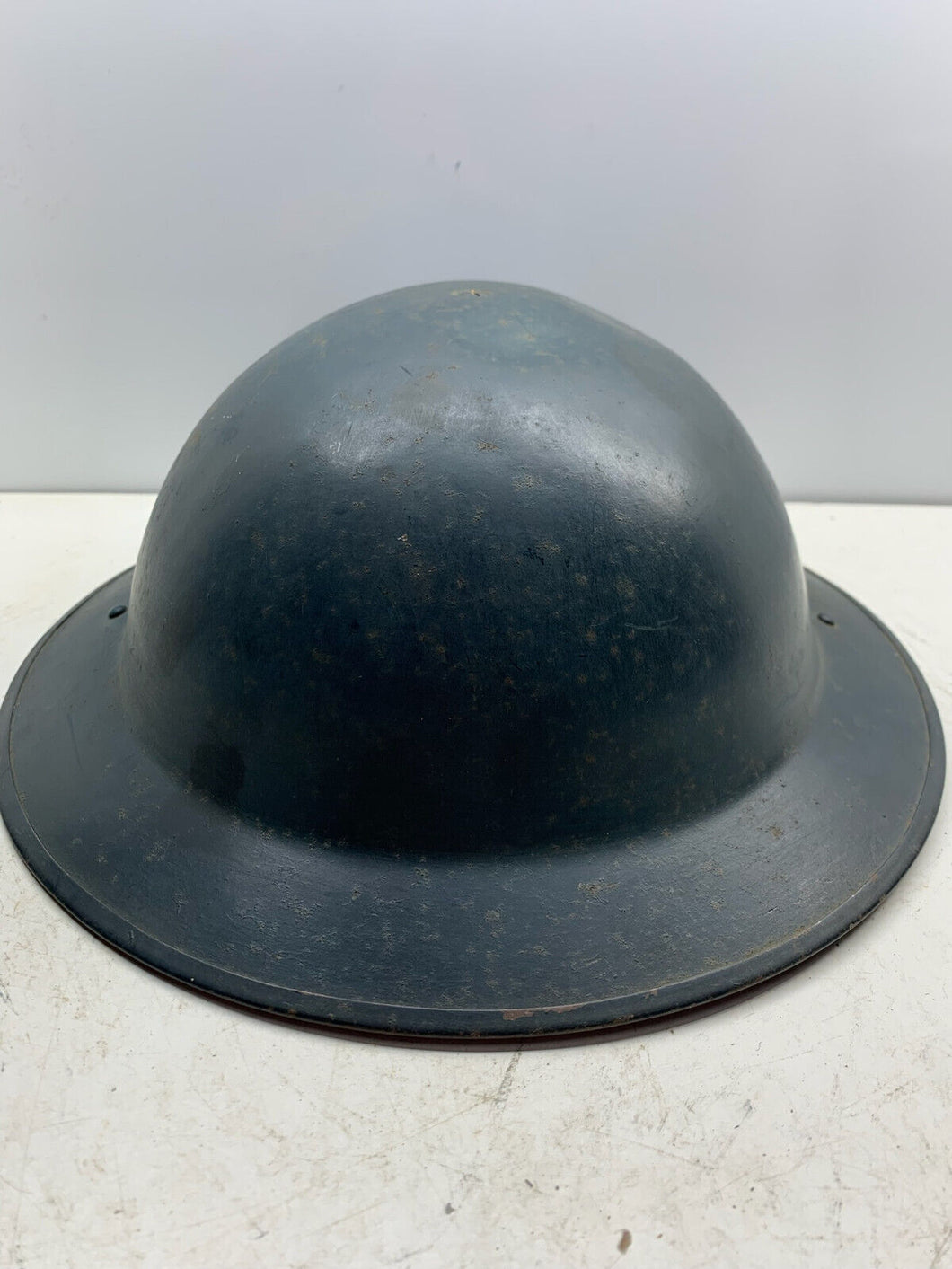 Genuine Belgian Army Mk2 Army Helmet  & Liner Ideal for WW2 British Army Display