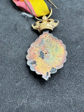 Charger l&#39;image dans la galerie, Original WW2 era Belgian Labour Medal - Belgium Habilete Moralite Medal
