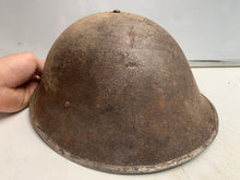 Load image into Gallery viewer, Original WW2 Canadian / British Army MK3 Turtle Helmet - Untouched Original!!! - The Militaria Shop
