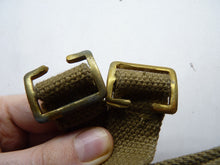 Charger l&#39;image dans la galerie, Original WW2 1942 Dated British Army 37 Pattern Water Bottle Carrier Harness
