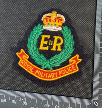 Load image into Gallery viewer, British Army Royal Military Police Embroidered Blazer Badge
