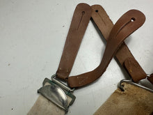 Charger l&#39;image dans la galerie, Original WW2 British Army / RAF Trouser Suspenders - Well Worn Example
