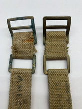 Charger l&#39;image dans la galerie, Original WW2 British Army 37 Pattern Brace Adaptors - 1944 Dated
