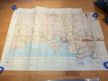 Load image into Gallery viewer, WW2 - 1940 British Army General Staff War Office Army Map of PLYMOUTH
