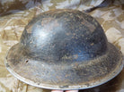 Original WW2 British Style South African Mk2 Army Combat Helmet - The Militaria Shop