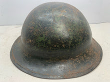 Load image into Gallery viewer, Original WW1 WW2 British Army Mk1* Combat Helmet Shell
