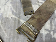 Load image into Gallery viewer, Original WW1 British Army 08 Pattern Webbing Belt 48&quot; Waist - The Militaria Shop
