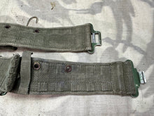 Load image into Gallery viewer, Original WW2 British Army 44 Pattern Soldiers Belt - 36&quot; Waist
