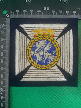 Load image into Gallery viewer, British Army Bullion Embroidered Blazer Badge - Duke of Edinburgh Royal Regiment
