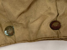 Load image into Gallery viewer, Original WW2 British Army Tank Suit Hood - Brass Poppers
