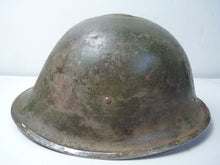 Load image into Gallery viewer, Mk3 Canadian / British Army Original WW2 Turtle Helmet High Rivet
