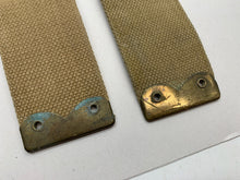 Charger l&#39;image dans la galerie, Original WW2 British Army 37 Pattern L Straps Pair - Wartime Dated
