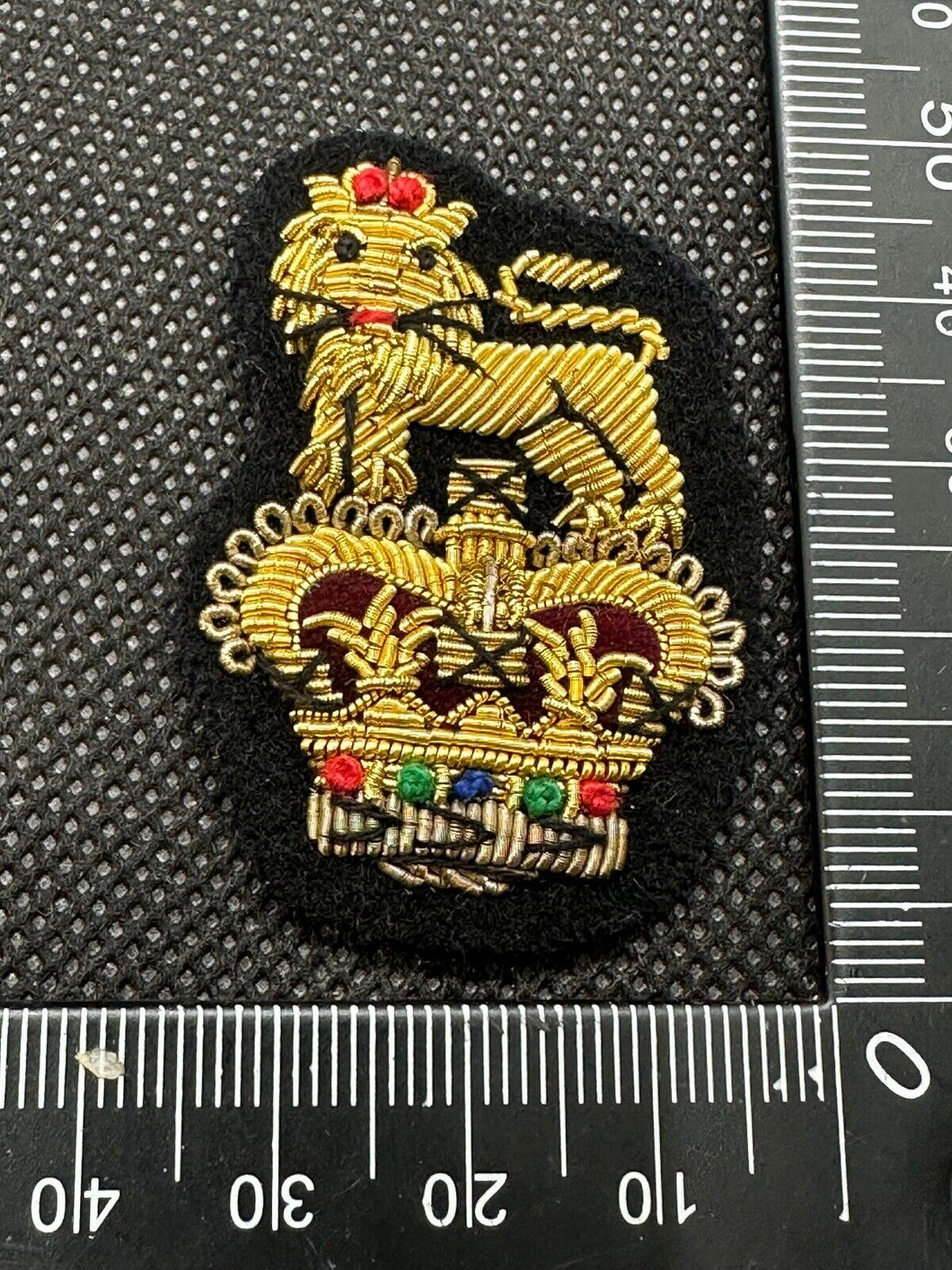 British Royal Army Pay Corps Bullion Cap / Beret / Blazer Badge - UK Made