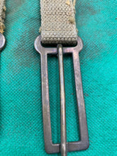 Load image into Gallery viewer, Original WW2 British Army 37 Pattern Brace Adaptors Pair - 1941 Dated
