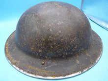 Load image into Gallery viewer, Original WW2 British Army Mk2 Army Brodie Combat Helmet
