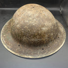 Original WW2 South African Army Mk2 Brodie Helmet - British Style Combat Helmet - The Militaria Shop