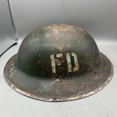 Original WW2 South African Army Mk2 Brodie Helmet - British Style Combat Helmet - The Militaria Shop