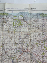 Lade das Bild in den Galerie-Viewer, Original British Army OS GSGS Map - Fakenham
