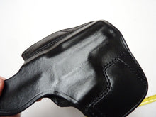 Load image into Gallery viewer, Black Leather Pistol Holster Belt Mounted - Don Hume H721 No.30M
