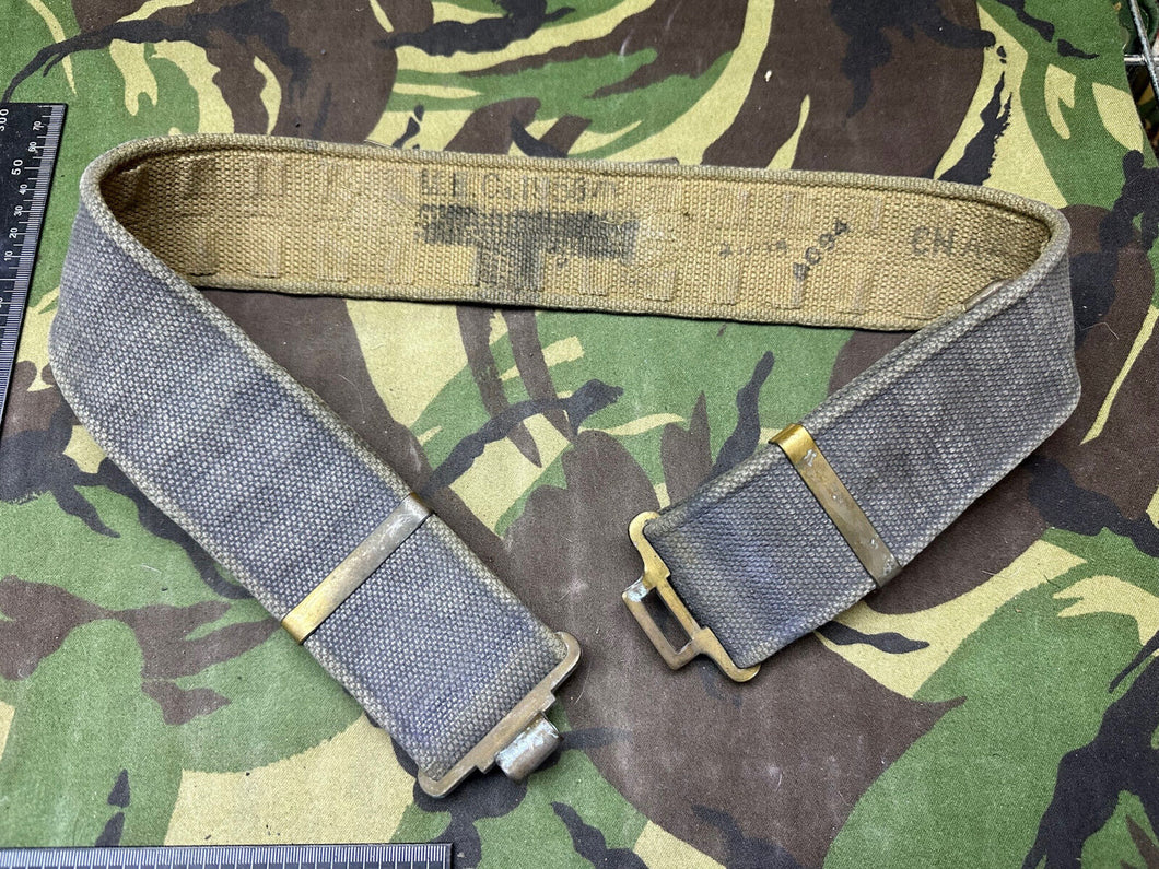 Original British Royal Air Force RAF Blue WW2 37 Pattern Belt - 40