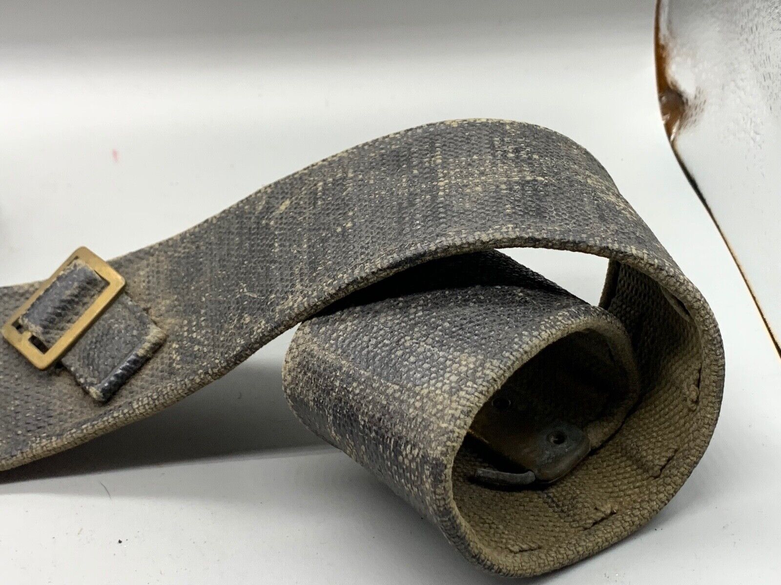 Original British Army / RAF Webbing Belt - WW2 37 Pattern - 40 Inch Waist Max - The Militaria Shop
