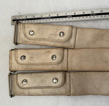 Load image into Gallery viewer, WW2 Royal Navy enlisted man&#39;s money belt. 1945 dated and well maker marked.
