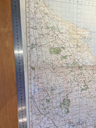WW2 British Army 1932 MILITARY EDITION General Staff map HOLY ISLAND. - The Militaria Shop