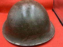 Load image into Gallery viewer, Mk3 Turtle Helmet - Original WW2 British / Canadian Army Combat Helmet
