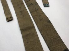 Charger l&#39;image dans la galerie, Original WW2 British Army 37 Pattern L Straps Pair - Wartime Dated
