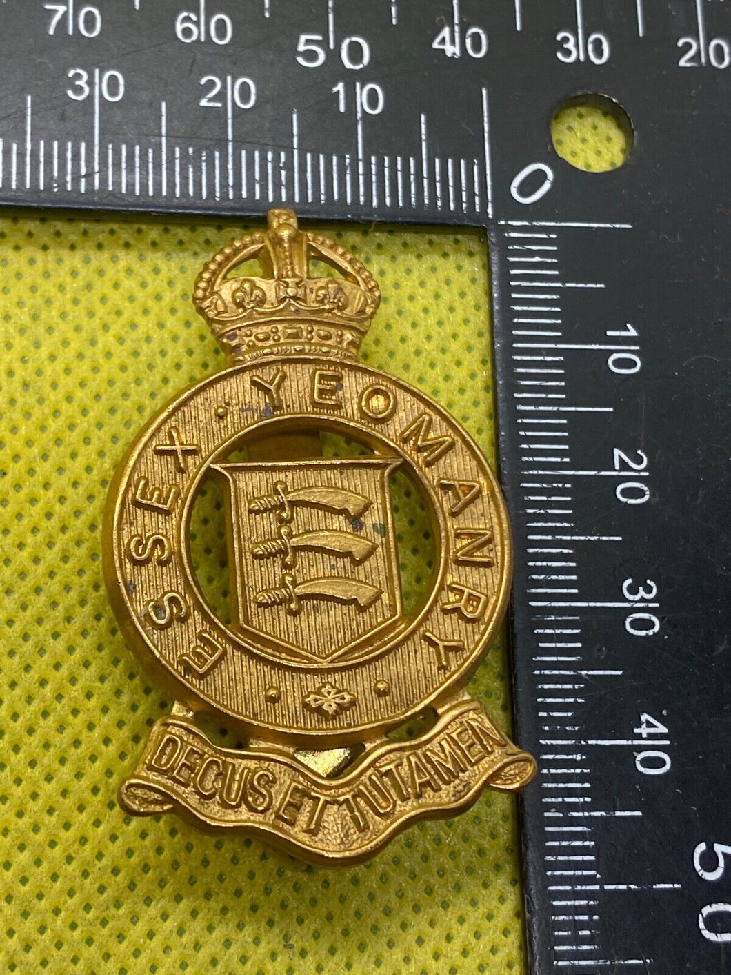 British Army - Sussex Yeomanry Cap Badge