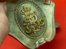 Load image into Gallery viewer, Victorian Garde de Corps Type Helmet Front Plate Mount
