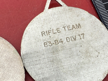 Load image into Gallery viewer, A Pair of Surrey County Small Bore Rifle Association Team Medallions.
