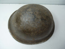 Load image into Gallery viewer, Original WW2 British / Canadian Army Mk3 High Rivet Turtle Army Combat Helmet - The Militaria Shop
