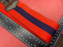 Load image into Gallery viewer, A British Army Adjutant Generals Corps Stable Belt - great condition. 36&quot; Waist.
