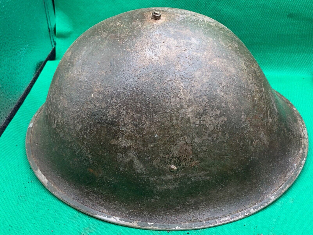 Genuine WW2 Canadian & British Army Helmet - Turtle Mk3 Helmet